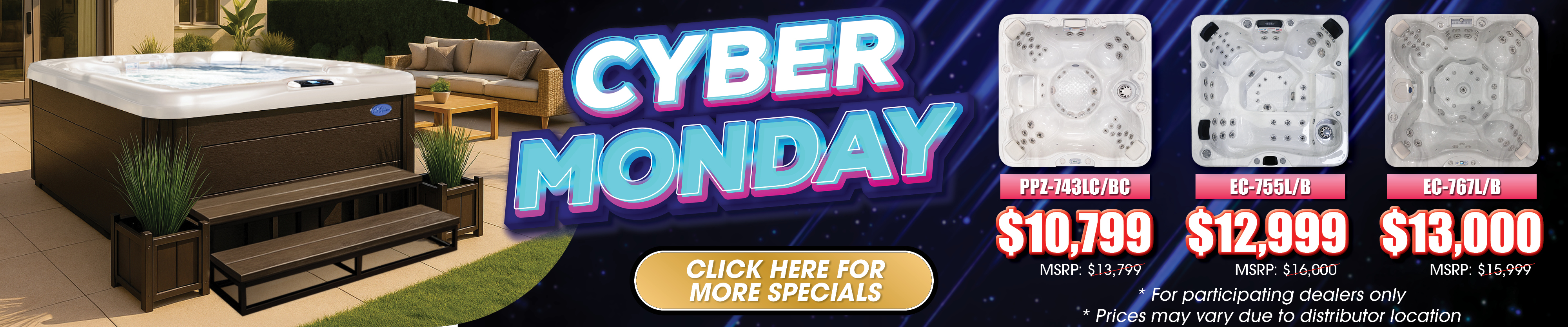 Calspas hot tub being used in a family setting - Norwalk