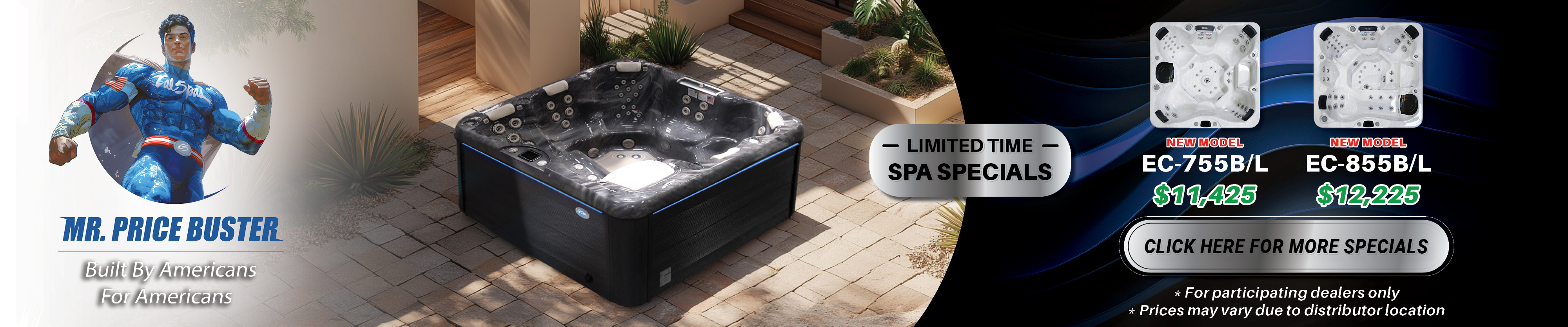 Calspas hot tub being used in a family setting - Norwalk